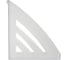 Вертикальный лоток для бумаг BRAUBERG Office style 245х90х285 мм прозрачный 237280 5