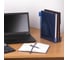 Вертикальный лоток для бумаг BRAUBERG Office 255х95х290 мм тонированный синий 237232 9