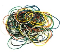 Универсальная резинка Attache 200г диаметр 60мм, цвет ассорти, 360 шт 10806