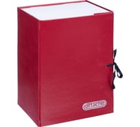 Архивная складная папка Attache 150 мм, красная 117928