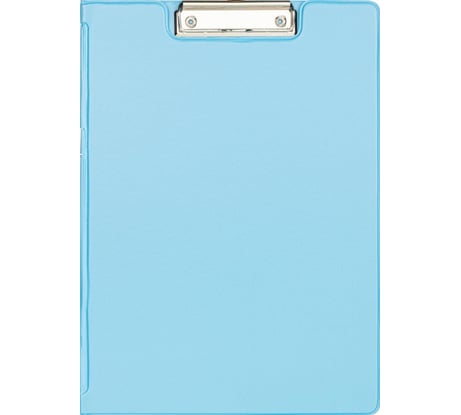 Папка-планшет с зажимом и крышкой Attache Bright colours A4, голубой 1209647