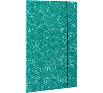 Картонная папка 40 шт в упаковке Attache на резинке зеленый 478271