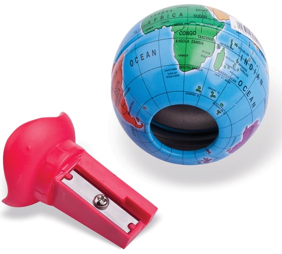 Точилка MAPED Globe металлический контейнер, в форме глобуса 223168