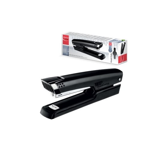 Степлер MAPED Essentials Metal №24/6, 26/6, до 25 листов, черный 224948 1