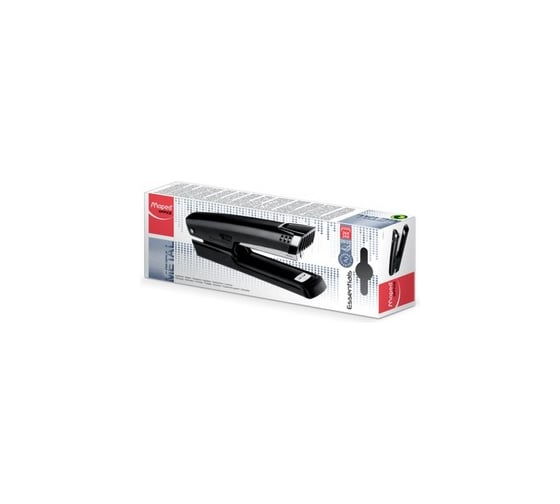 Степлер MAPED Essentials Metal №24/6, 26/6, до 25 листов, черный 224948