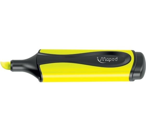 Набор текстовыделителей Maped Fluo Pep's Ultra soft 4 шт, ассорти, гибкий наконечник, 1-5 мм 151672