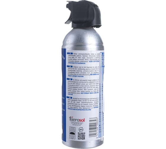 Сжатый воздух пневматический очиститель PRF с насадкой-триггером 520 ml 4-44 Air-Duster Trigger