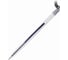 Ручка BRAUBERG шариковая настольная Counter Pen СИНЯЯ пружинка корпус серебристый 05мм 143258 2
