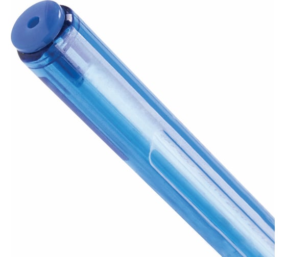 Ручка BRAUBERG шариковая масляная Extra Glide Tone СИНЯЯ трехгранная 0,7 мм, линия 0,35 мм 12 шт 142924