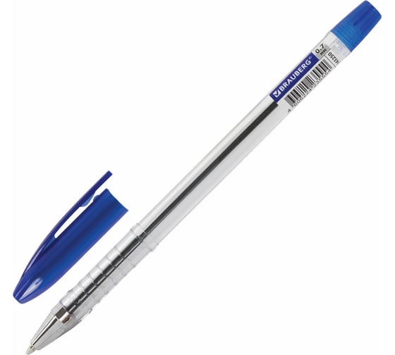 Ручка 12 шт в упаковке BRAUBERG шариковая масляная Model-M ORIGINAL СИНЯЯ узел 07 мм линия письма 035 мм  143250