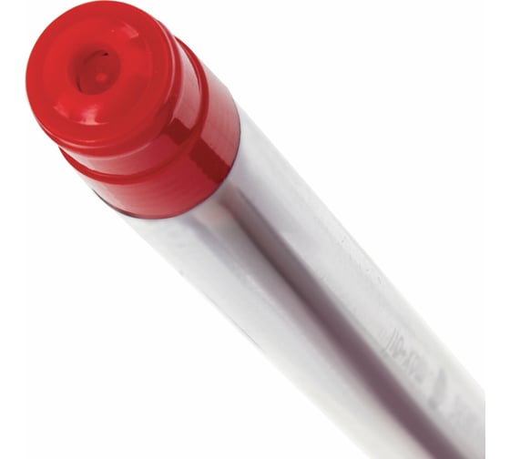 Ручка 12 шт в упаковке BRAUBERG шариковая масляная с грипом Max-Oil КРАСНАЯ игольч.узел 07мм линия 035мм  142143