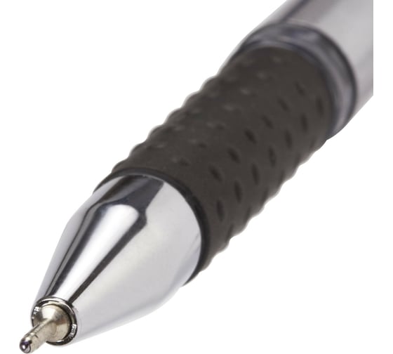 Ручка 12 шт в упаковке BRAUBERG шариковая масляная с грипом Signature СИНЯЯ печать 07мм линия 035мм  142688