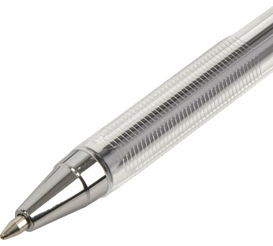 Ручка BRAUBERG шариковая M-500 CLASSIC ЗЕЛЕНАЯ, корпус прозрачный, узел 0,7 мм, линия 0,35 мм 50 шт 143447