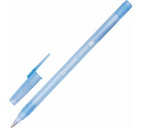 Ручка 50 шт в упаковке BRAUBERG шариковая i-STICK СИНЯЯ пишущий узел 07мм линия письма 035мм  143442