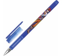 Ручка 12 шт в упаковке BRAUBERG шариковая Корсары СИНЯЯ корпус с печатью узел 07мм линия 035мм  141538