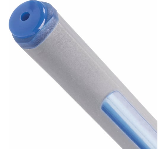 Ручка 12 шт в упаковке BRAUBERG шариковая масляная Extra Glide Soft Grey СИНЯЯ 07мм линия 035мм  142929