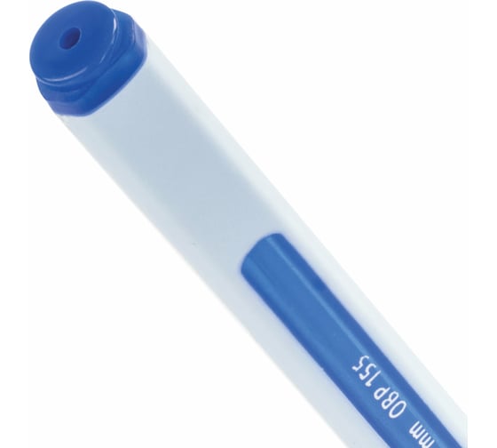 Ручка 12 шт в упаковке BRAUBERG шариковая масляная Extra Glide Soft White СИНЯЯ 07мм линия 035мм  142927