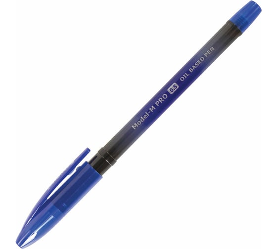 Ручка 12 шт в упаковке BRAUBERG шариковая масляная Model-M PRO СИНЯЯ узел 05 мм линия письма 025 мм  143252