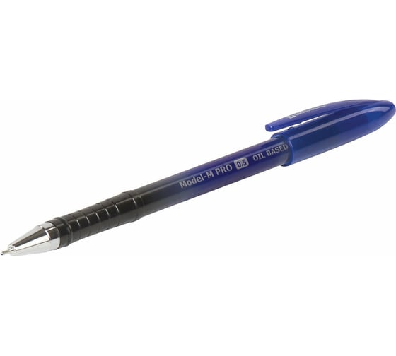 Ручка 12 шт в упаковке BRAUBERG шариковая масляная Model-M PRO СИНЯЯ узел 05 мм линия письма 025 мм  143252