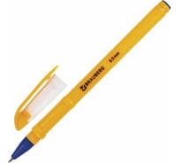 Ручка 12 шт в упаковке BRAUBERG шариковая масляная Oil Sharp СИНЯЯ корпус оранжевый 07мм линия 05мм  141532
