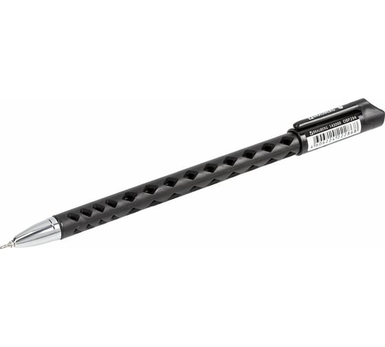 Ручка 12 шт в упаковке BRAUBERG шариковая масляная Orient ЧЕРНАЯ корпус черный узел 07мм линия 035мм  143000