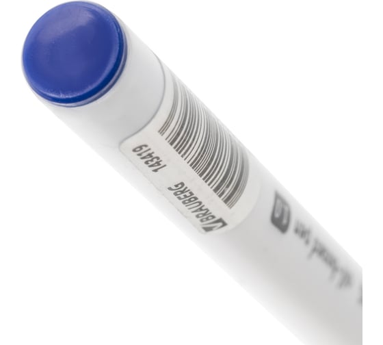 Ручка 48 шт в упаковке BRAUBERG шариковая масляная Stick Medium СИНЯЯ узел 1мм линия 05мм  143419