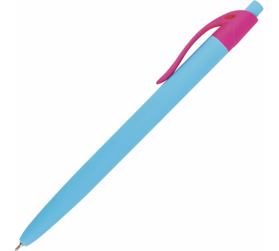 Ручка BRAUBERG шариковая масляная автомат. FRUITY RX СИНЯЯ soft-touch 0.7 мм линия 0.35 мм 142656
