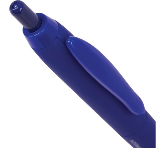 Ручка 12 шт в упаковке BRAUBERG шариковая масляная автомат. Sky Blue СИНЯЯ soft-touch 07мм линия 035мм  142946