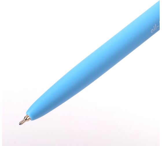 Ручка BRAUBERG шариковая масляная автоматическая FRUITY Pastel СИНЯЯ soft-touch узел 0.7мм 142959