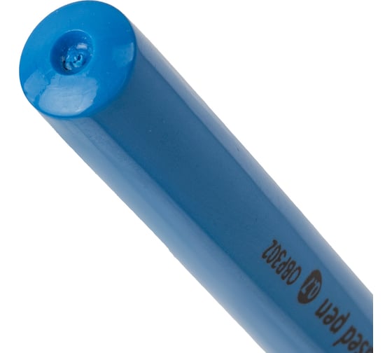 Ручка 12 шт в упаковке BRAUBERG шариковая масляная с грипом Roll СИНЯЯ корпус синий 07мм линия 035мм  143005