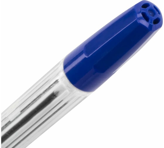 Шариковые ручки BRAUBERG M-500 набор 10 шт, синие, узел 0.7 мм, линия 0.35 мм 143454