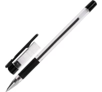 Ручка 50 шт в упаковке BRAUBERG шариковая с грипом X-Writer ЧЕРНАЯ пишущий узел 07мм линия письма 035мм  142404