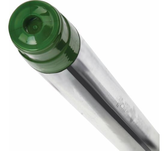 Ручка 12 шт в упаковке BRAUBERG шариковая масляная с грипом Max-Oil ЗЕЛЕНАЯ игольч.узел 07мм линия 035мм  142144