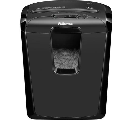 Шредер FELLOWES Powershred M-8C 15 литров, уничтожитель: скрепки, скобы, пластиковые карты УТ-00001480