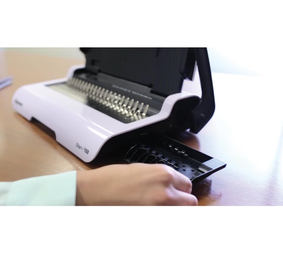 Переплетчик FELLOWES STAR+ на пластиковую пружину, сшивает до 150 листов УТ-00002528