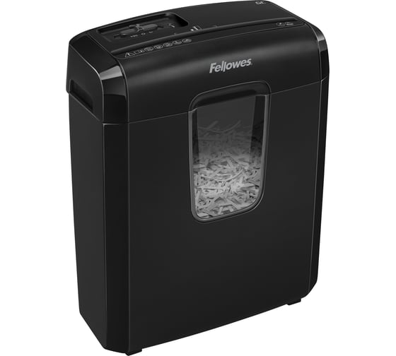 Шредер FELLOWES Powershred 6C уничтожитель: скрепки, скобы, пластиковые карты УТ-00003043