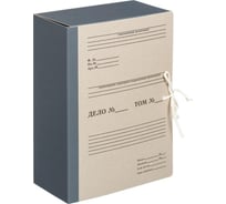 Архивная складная папка Attache 120 мм,корешок бумвинил 1047278