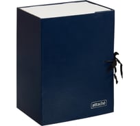 Архивная складная папка Attache 150 мм, синий 1100200