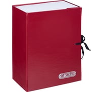 Архивная складная папка Attache 120 мм, красная 127111