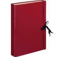 Архивная складная папка 25 шт в упаковке Attache 35 мм красная 393566