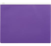 Папка на молнии 12 шт в упаковке Attache А5 Color фиолетовая 1044989