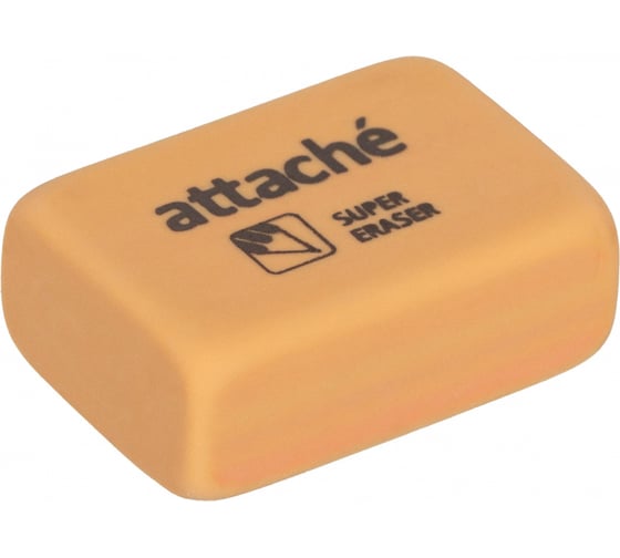 Ластик Attache прямоугольная форма, 31x21x12 мм, 2 шт в упаковке 365788 919745