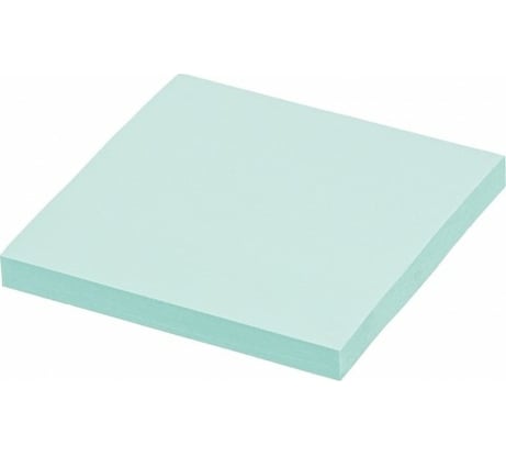Блок-кубик Attache с клеевым краем, 76х76, голубой, 100 листов 356199