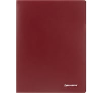 Папка 8 шт в упаковке BRAUBERG 30 вкладышей Office красная 0.5 мм 5 шт 222630
