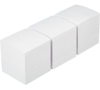Запасной блок-кубик Attache 9х9х9 белый блок, спайка 3 штуки 1098646