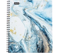 Бизнес-тетрадь 20 шт в упаковке Attache Selection А5 96л клетка греб ламинированная обложка Fluid Серо-Голубой 1061711