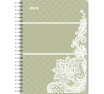 Бизнес-тетрадь Attache Selection 80л, А5, Амели, 210х152 мм, дымчатый, 80г/квм, тонированный 494417