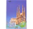Бизнес-тетрадь Attache Selection А4, 96л, клетка, греб, ламинированная обложка Travel Spain 1061707 1