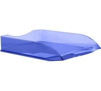 Прозрачный лоток для бумаг Attache office голубой 1140960