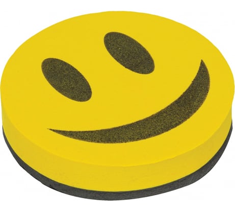 Губка-стиратель для маркерных досок 12 шт в упаковке Attache Губка Смайл 328747